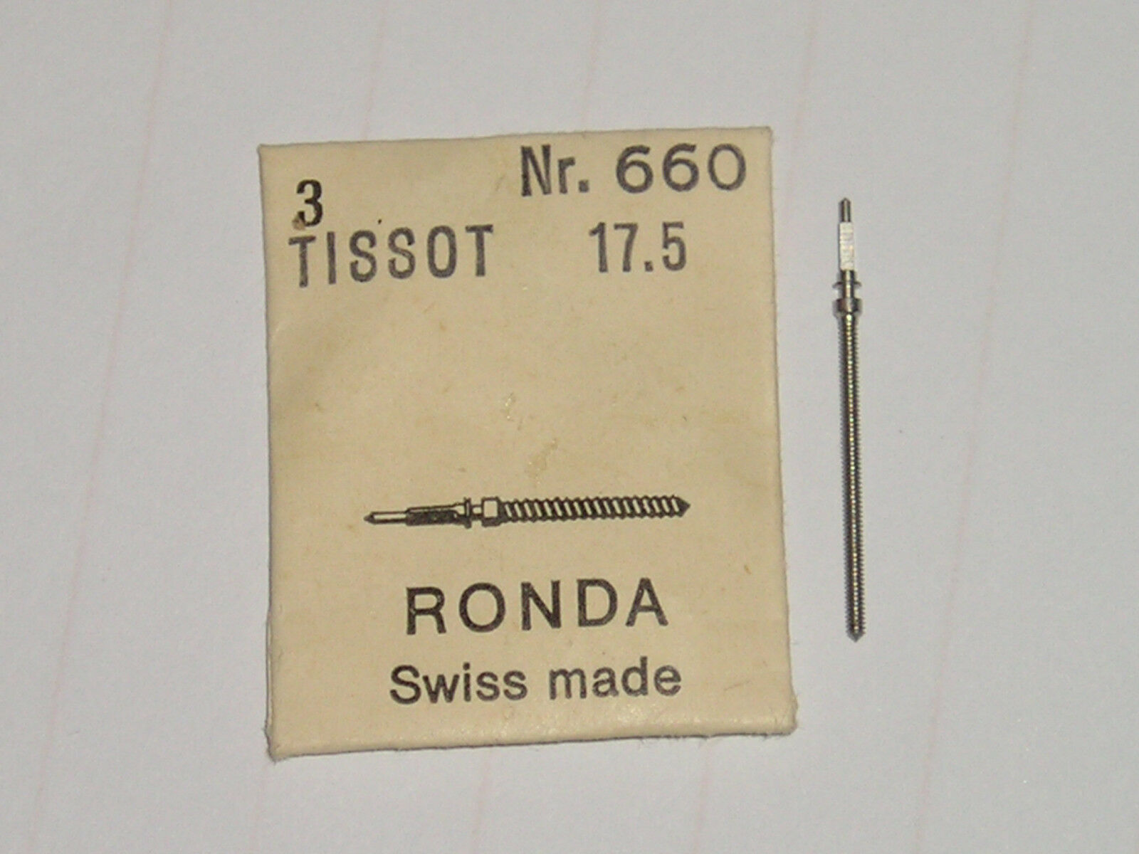 Tissot winding stem 17.5 17.5-1 17.5-3 17.5-21 