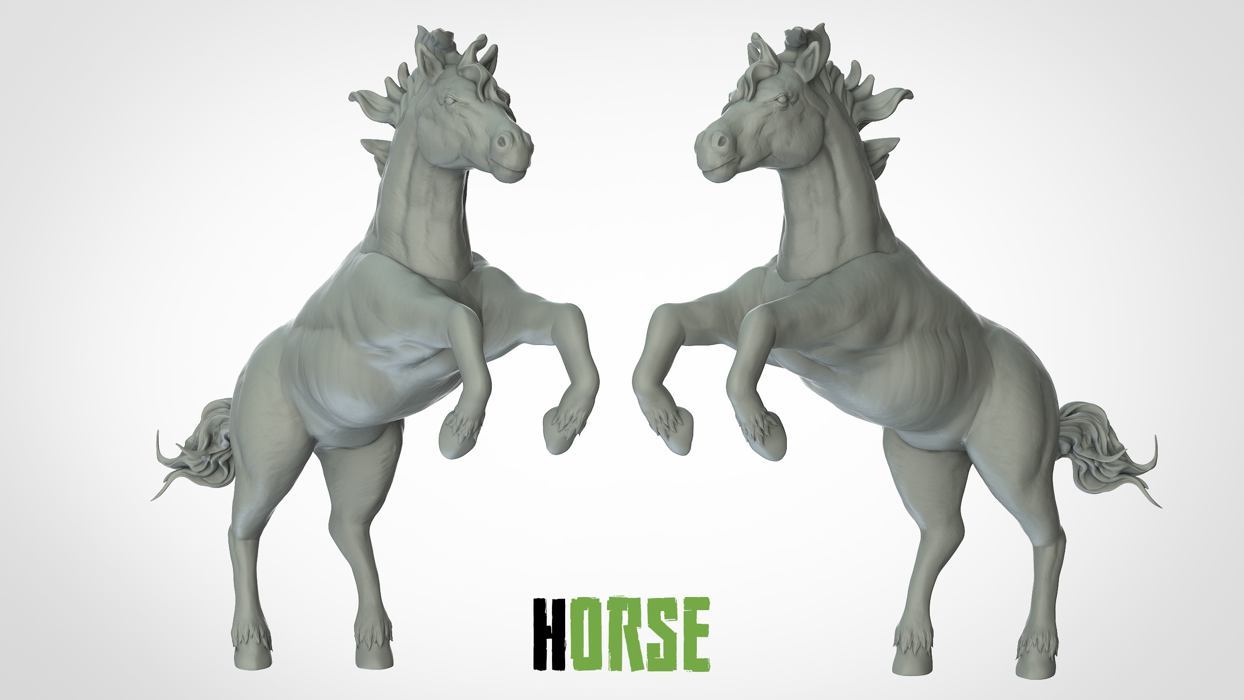 Cheval pose alternative - 3D IPStudios