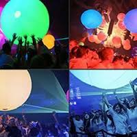 BALLON FOULE LUMINEUX 1METRE