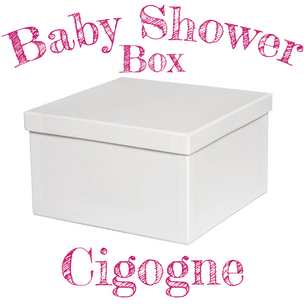 Box Baby Shower Cigogne