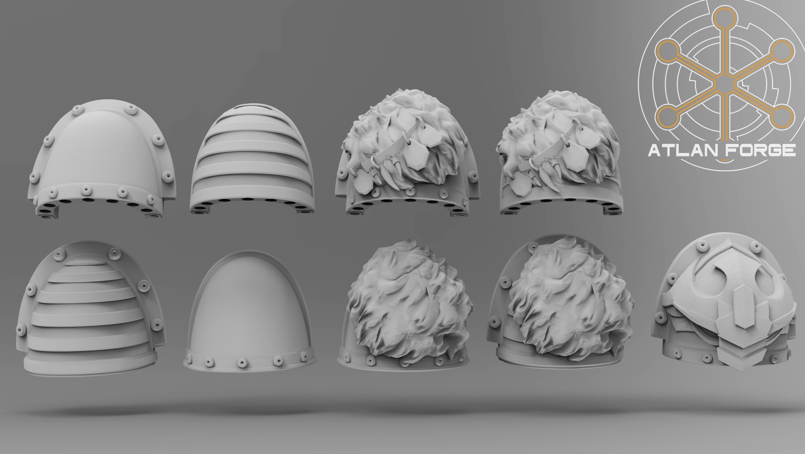 Epaulettes Argardian 1 - Atlan Forge