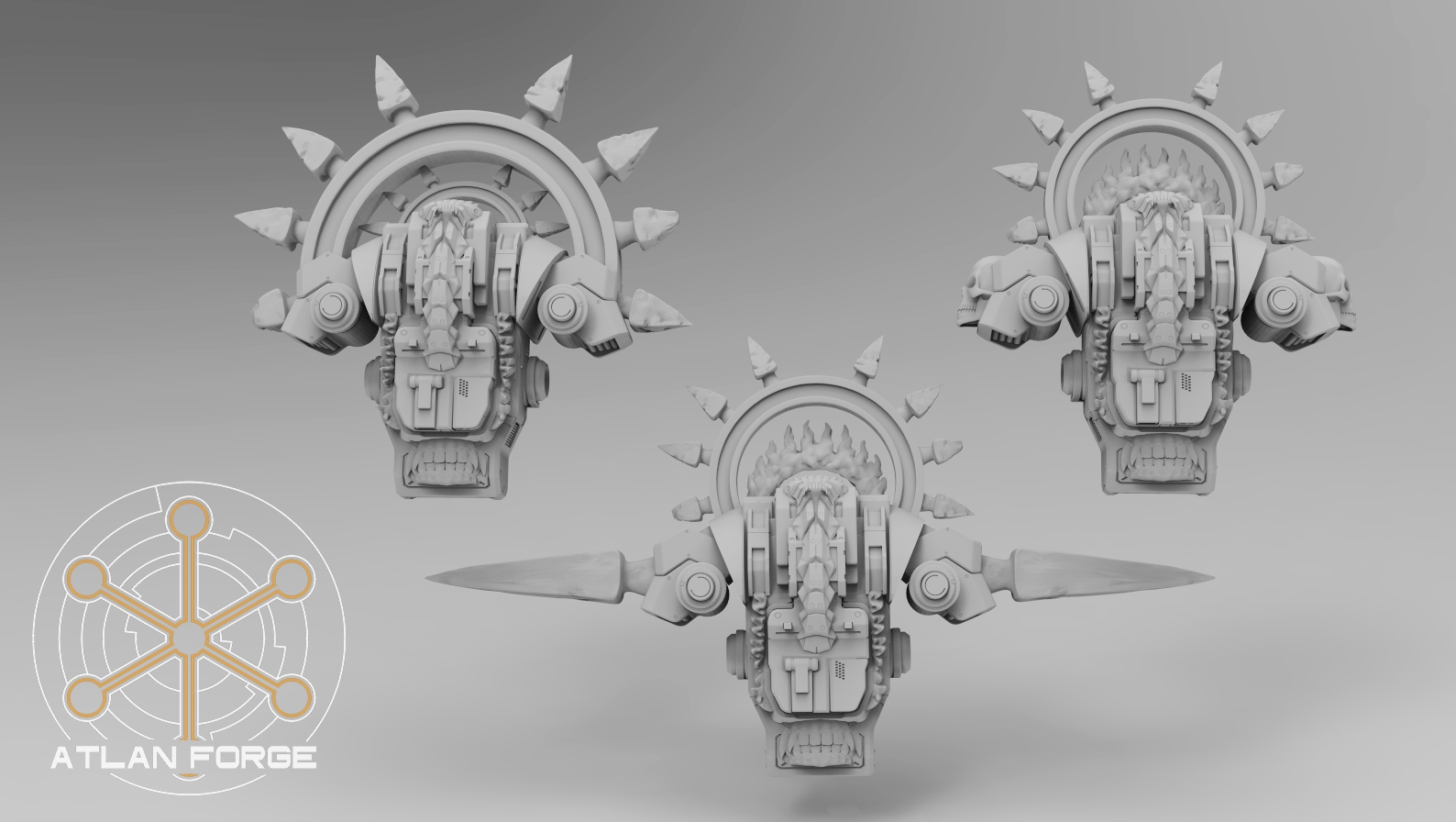 Packs dorsaux Hades 1 - Atlan Forge