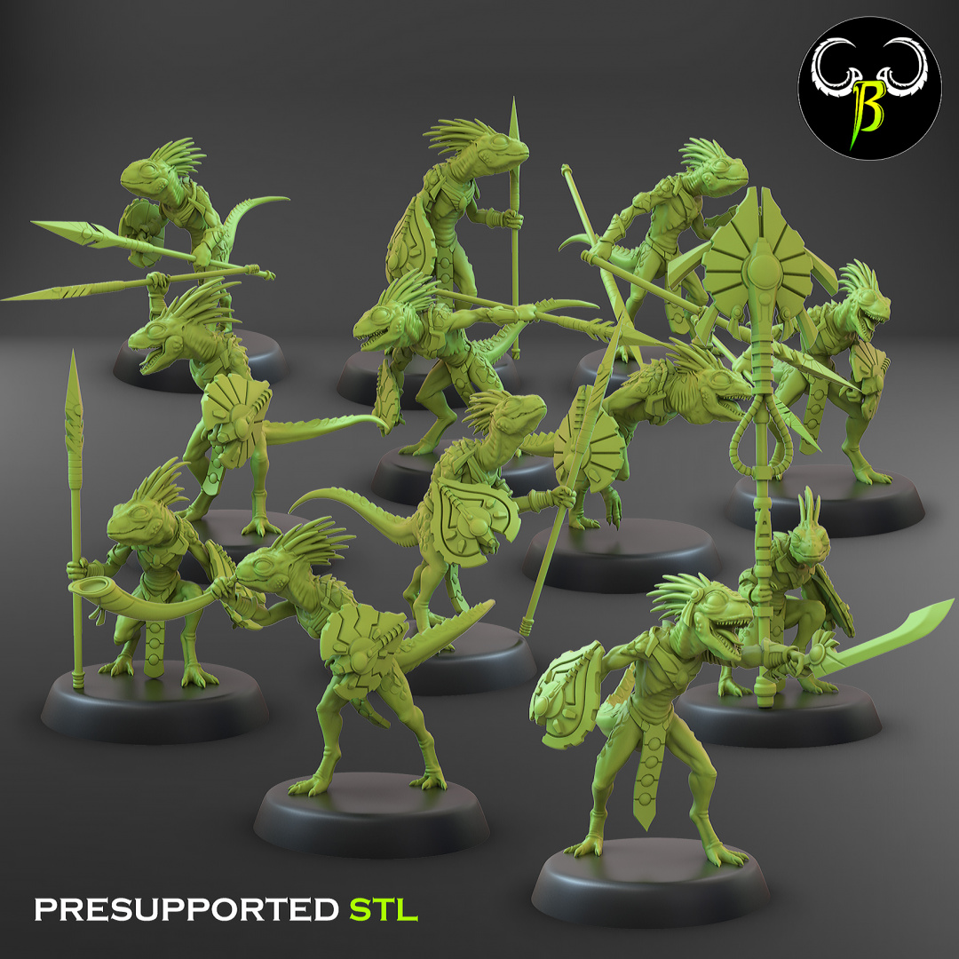 Nova Raptor Squad - ClayBeastCreation