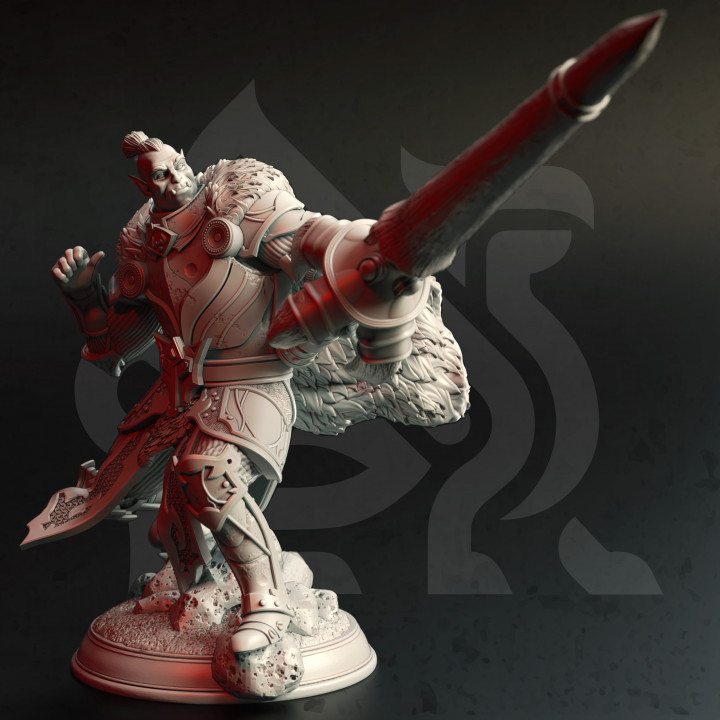  Orc Grand Knight Lancer - Vastergotten DM-STASH