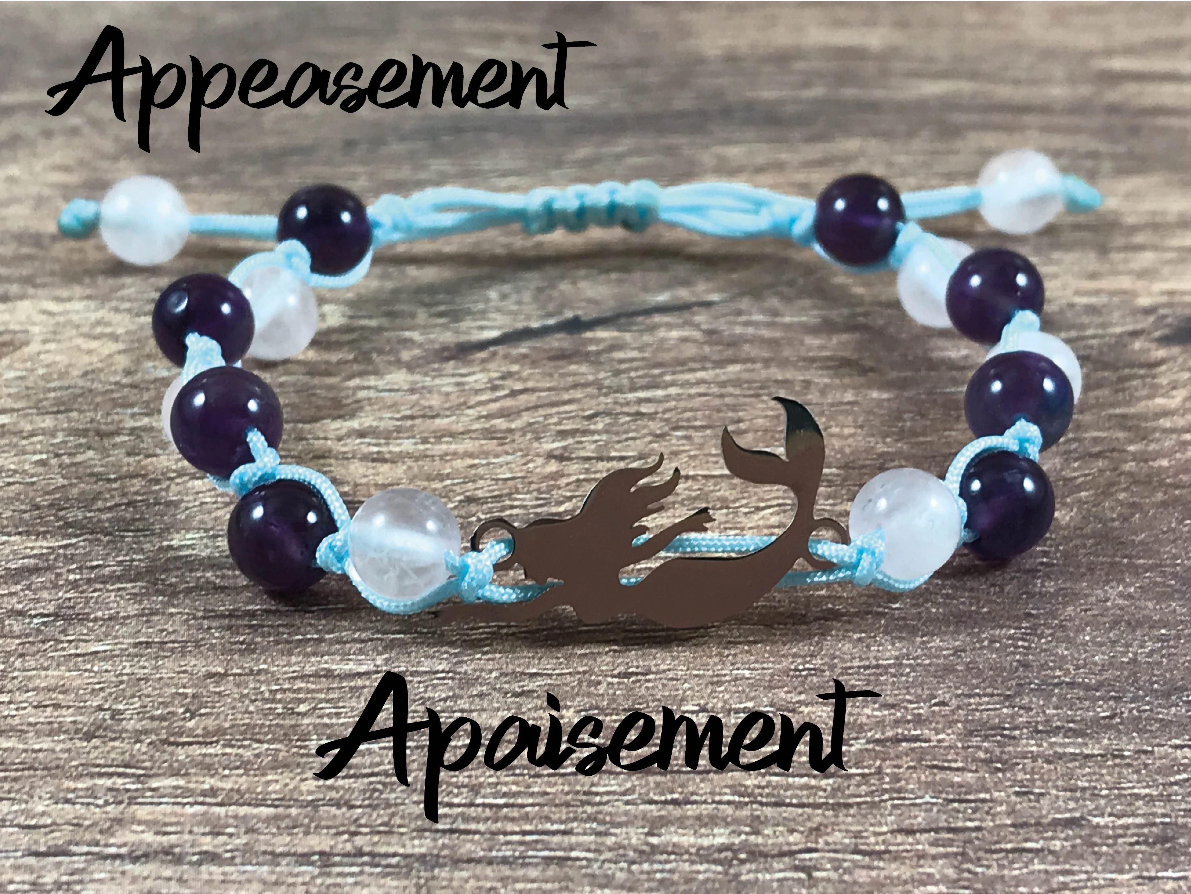 Bracelet Quartz Rose et Améthyste