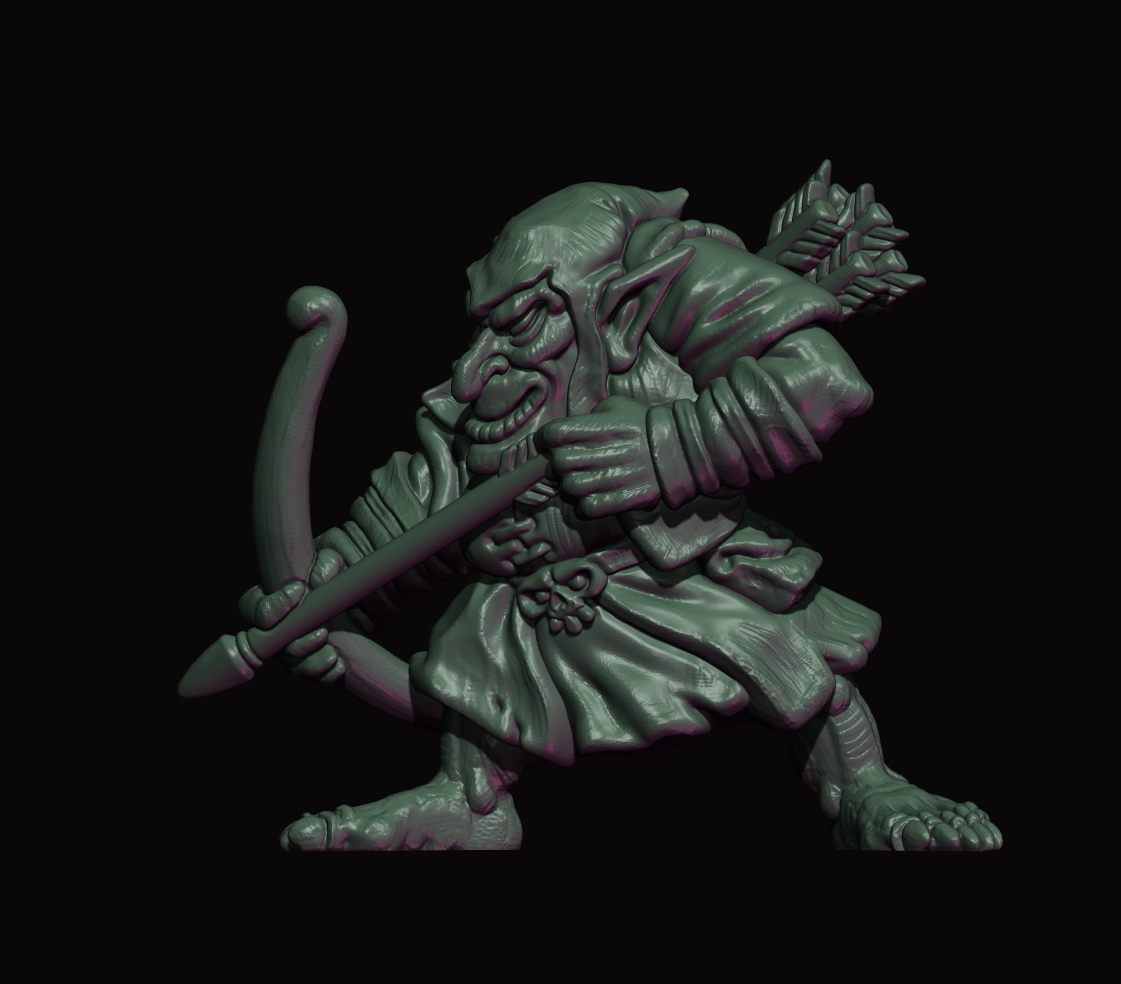 Eastern Goblin Archer 2 - Fabelzel