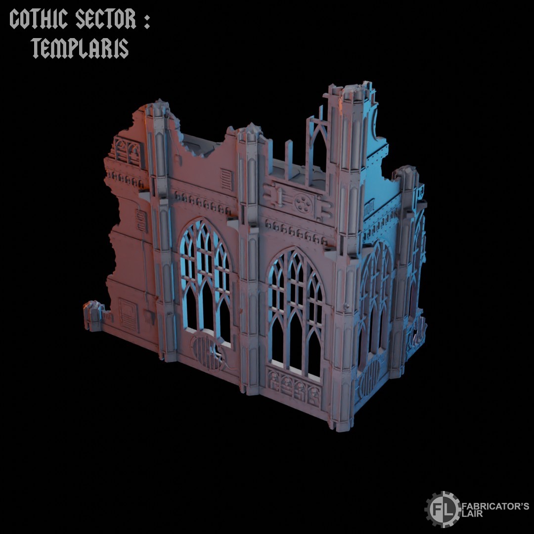 Administration Ruins - gothic sector templaris - Fabricator's Lair