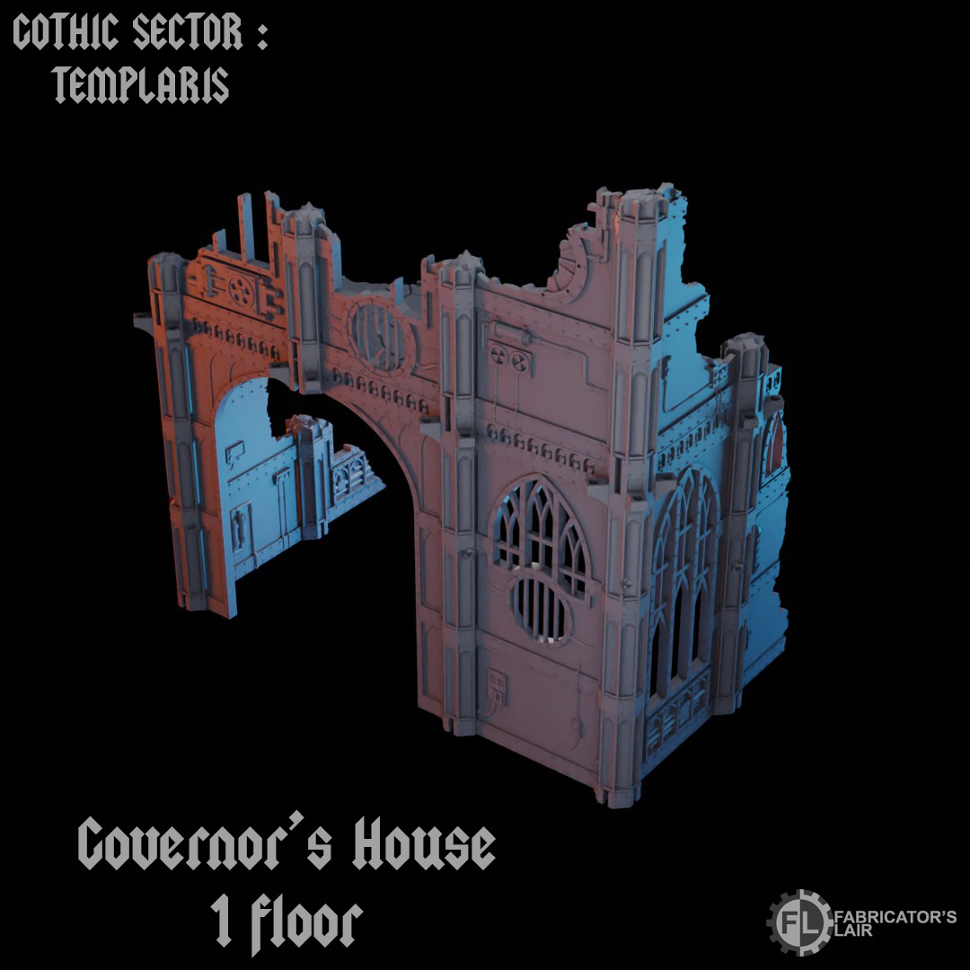 Governor house - gothic sector templaris - Fabricator's Lair