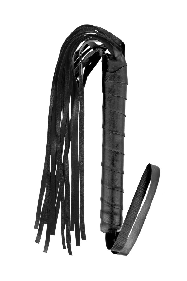 Martinet aspect cuir 15 lanières - Fetish Tentation