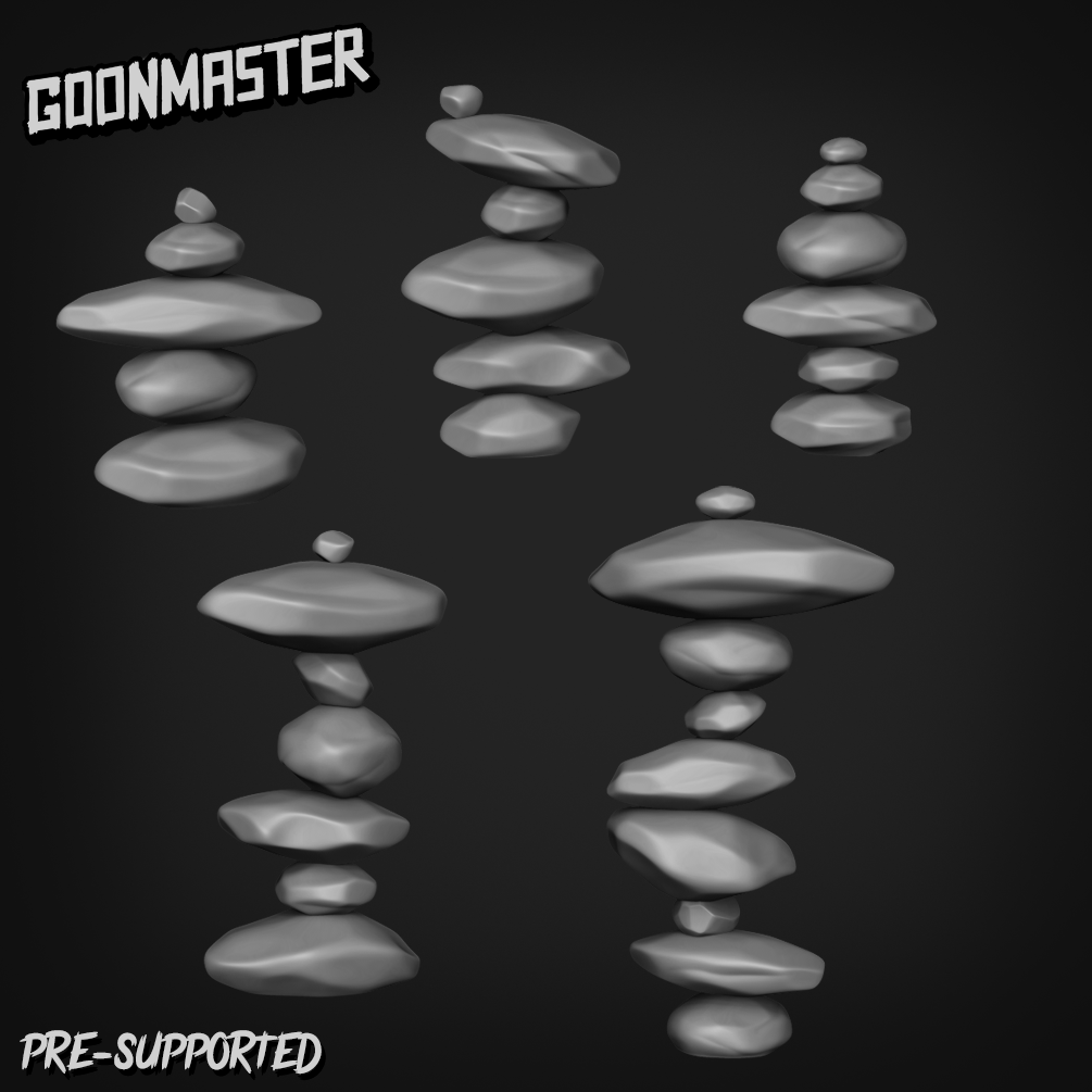 Basing Bits 32 - Balancing Stones (x10) - GoonMaster
