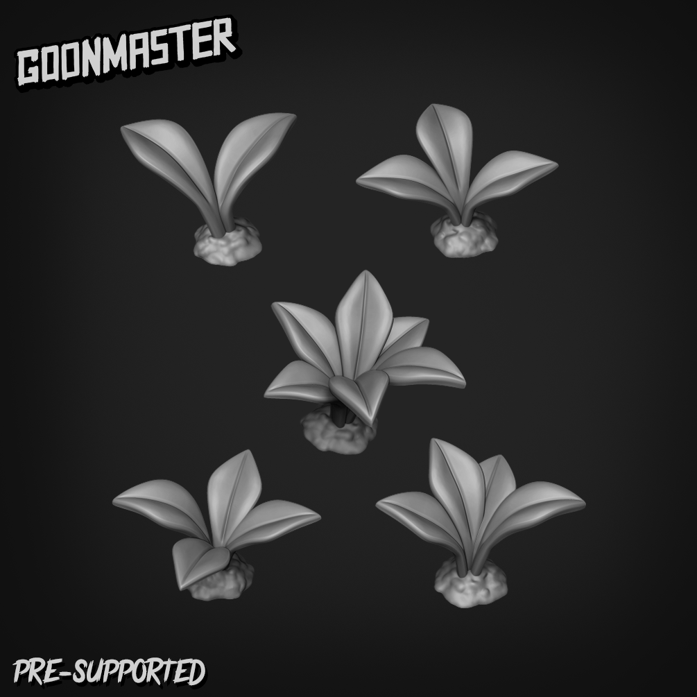 Basing Bits 45 - Small Plants (x10) - GoonMaster
