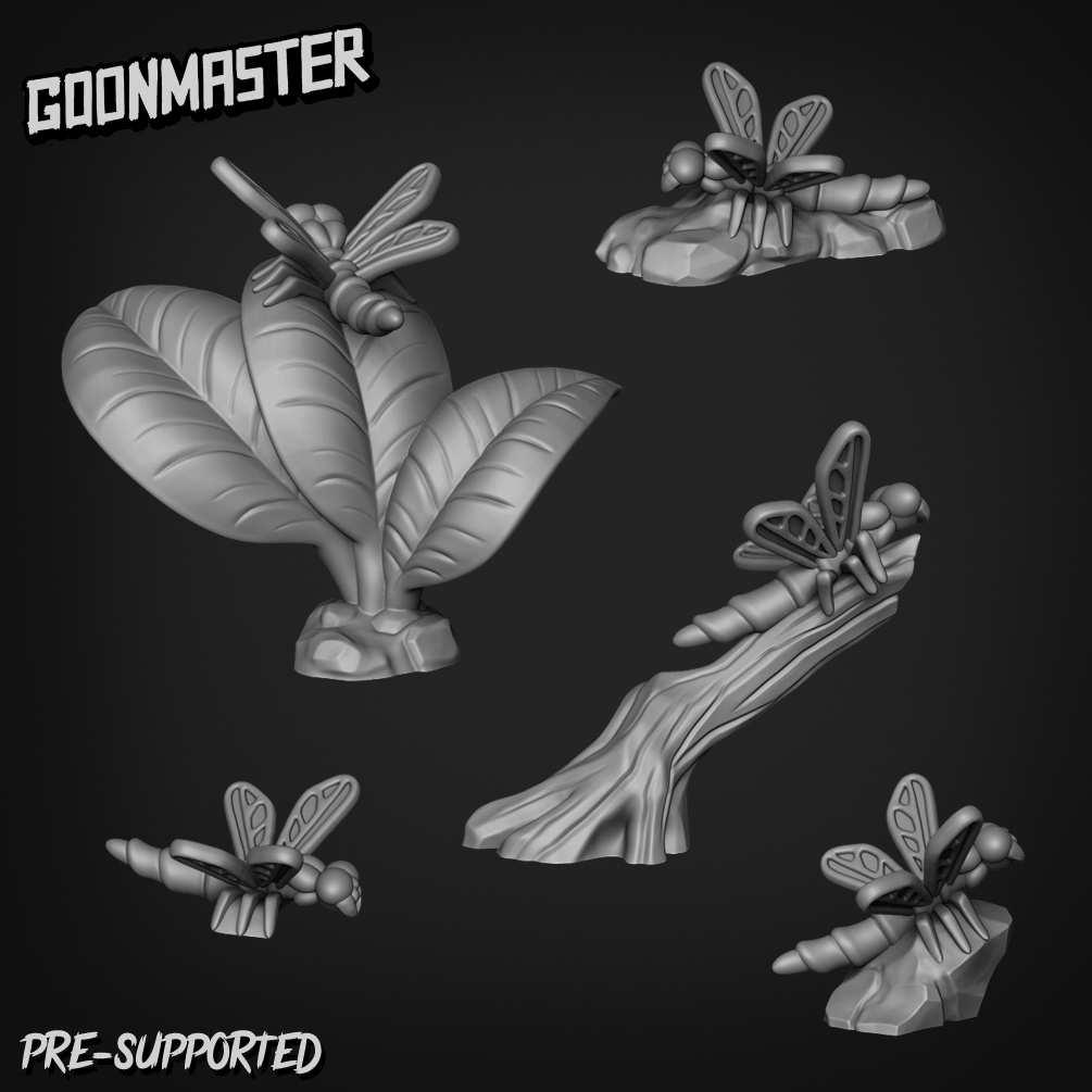 Basing Bits 80 - Dragonfly (x10) - GoonMaster