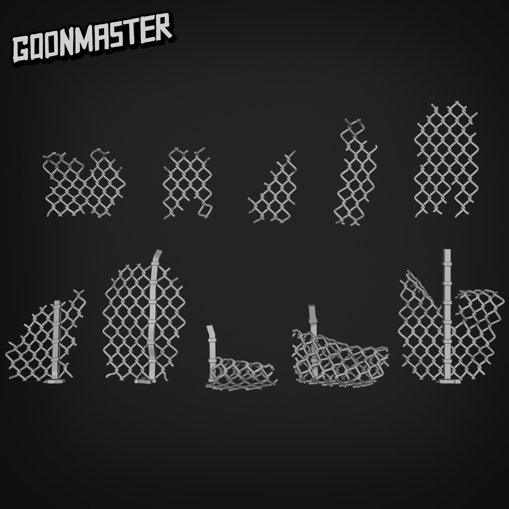 Basing Bits 90 - Chainlink Fence - GoonMaster