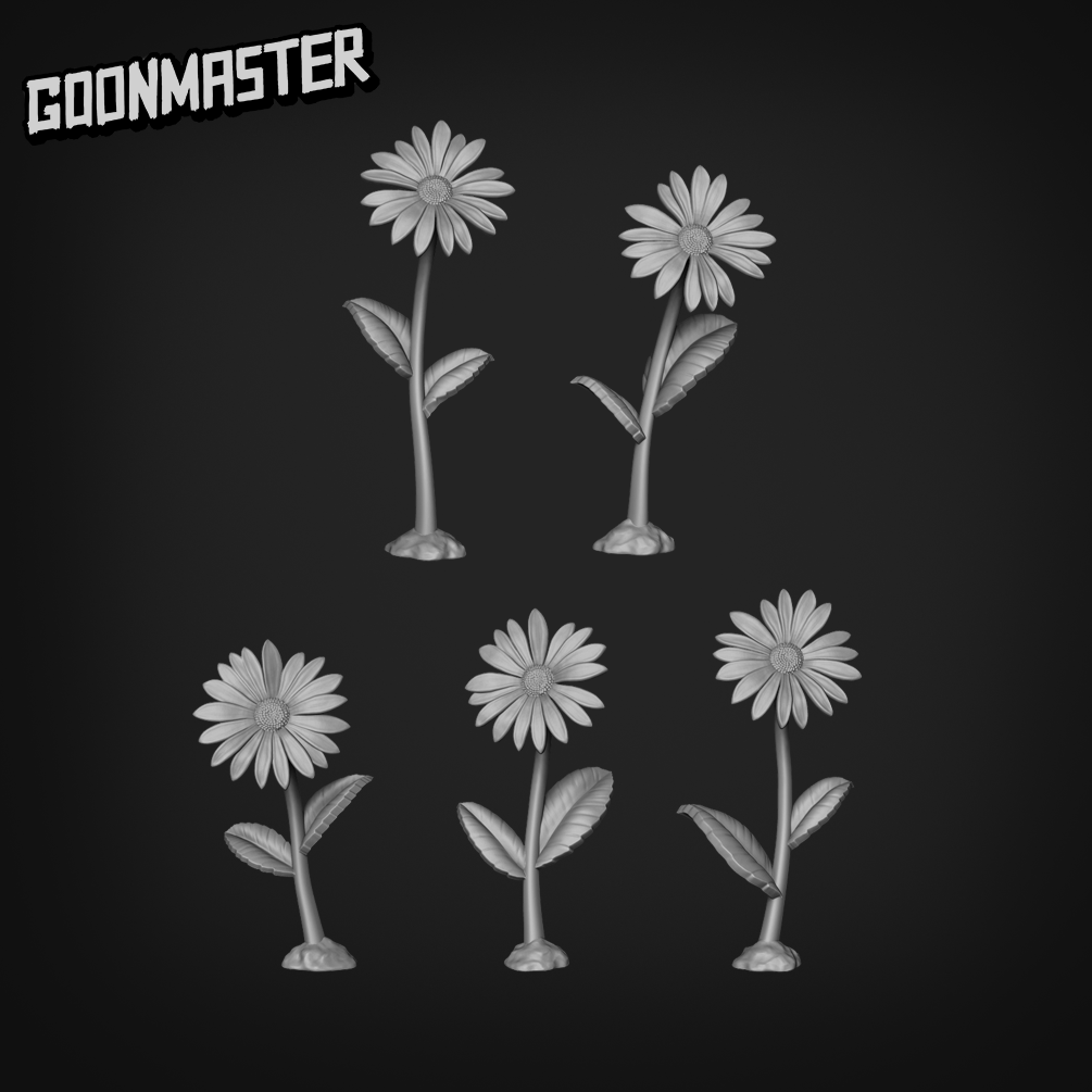 Basing Bits 96 - Daisy (x10) - GoonMaster
