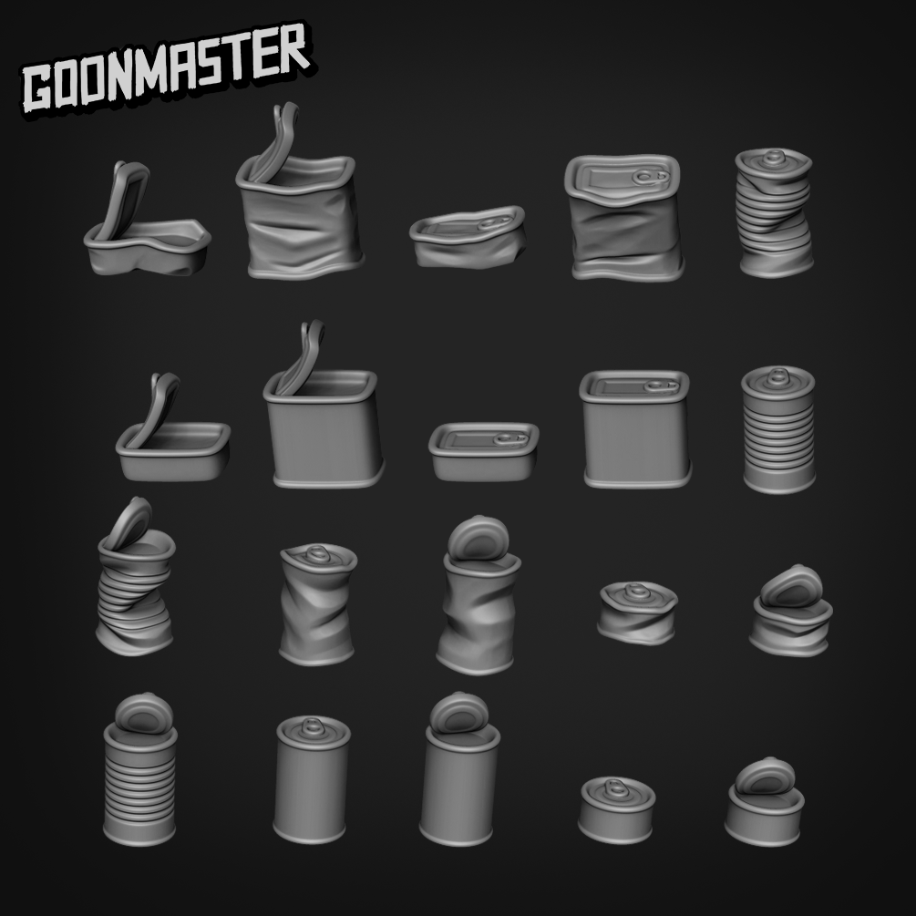 Basing Bits 106 - Food Cans - GoonMaster