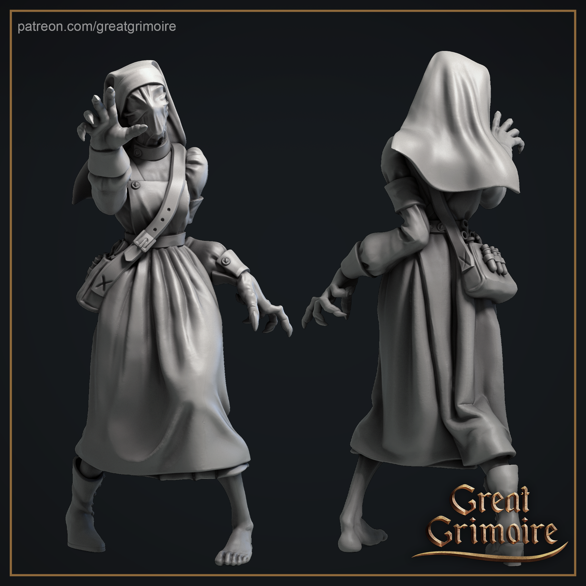 Infirmière (nurse) - Great Grimoire