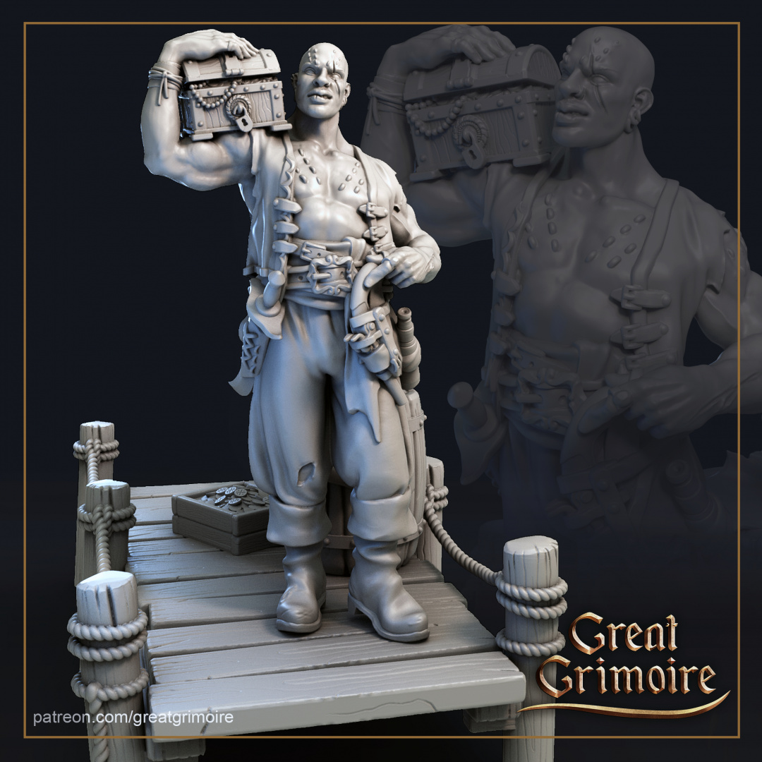 Tiny Sam (mini diorama) - Great Grimoire