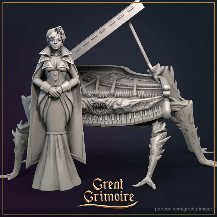 Madelaine + piano - Great Grimoire
