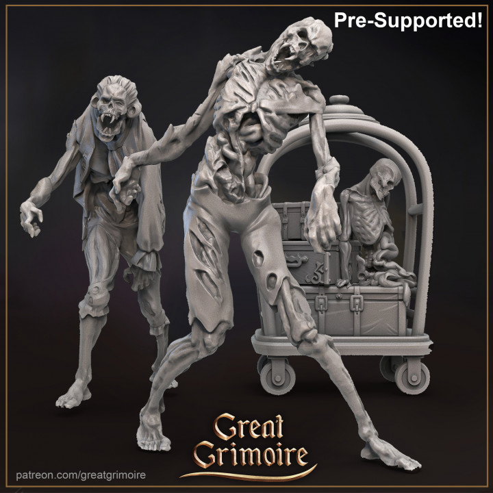 Undead lackeys - Great Grimoire