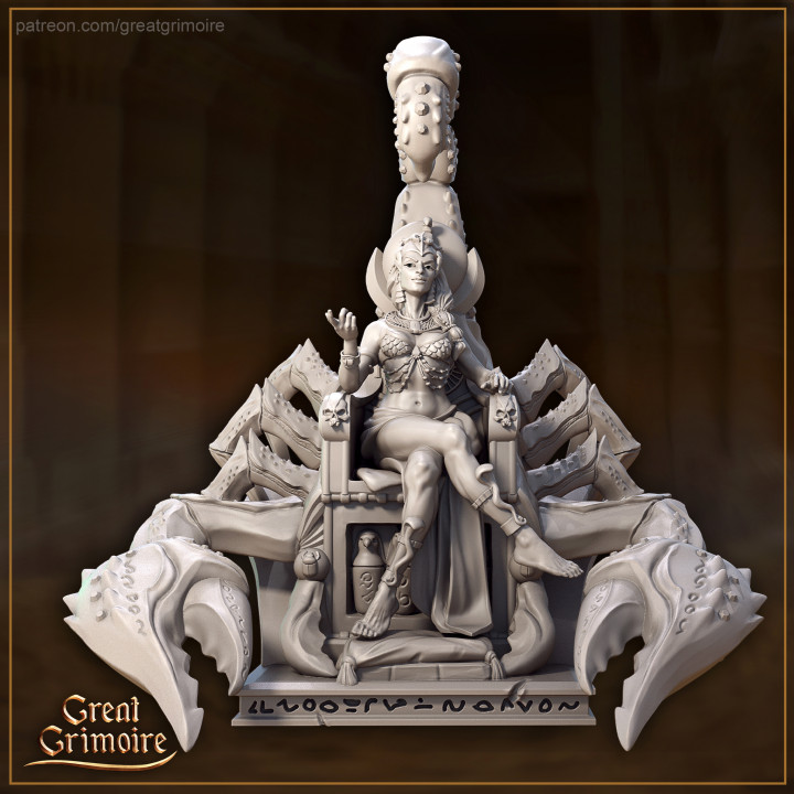 Selket, Goddess of the Dead - Great Grimoire