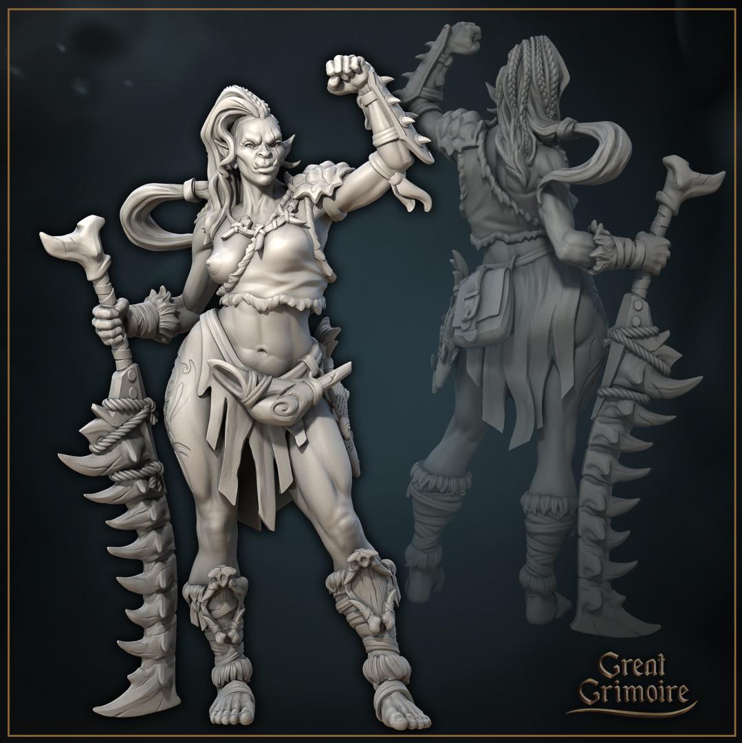 Fury, the Seaside Warrior - Great Grimoire