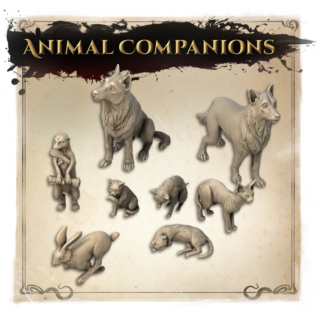 Pack : Animal Companions - Great grimoire