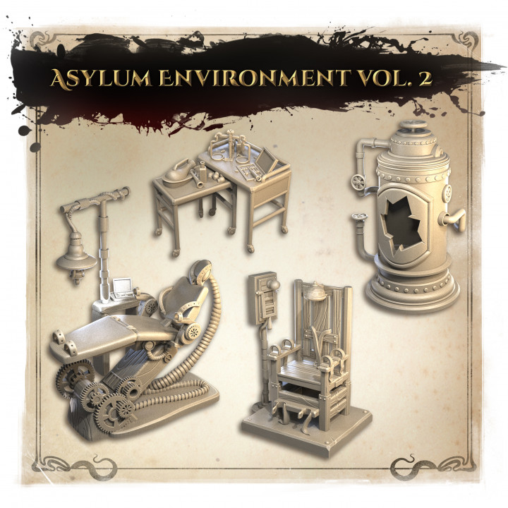 Pack : Asylum Environment vol. 2 - Great grimoire