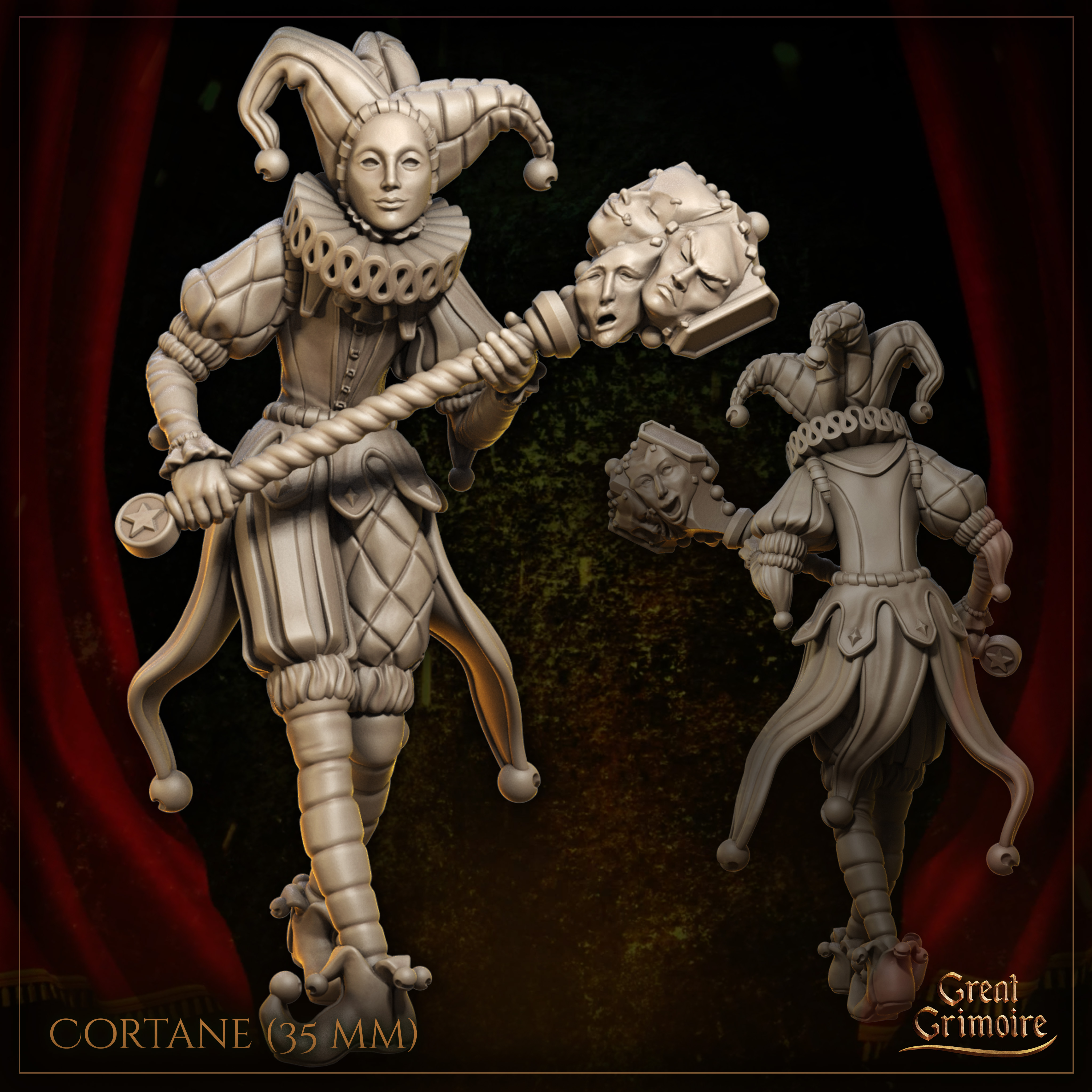 Cortane, the Jester - Great Grimoire (copie)
