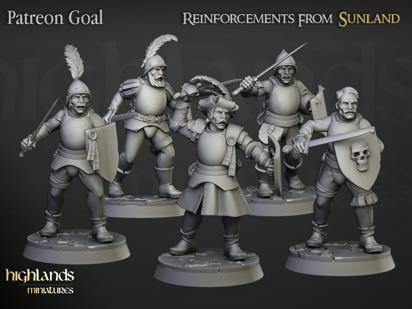 Sunland Swordsmen - Highlands Miniatures
