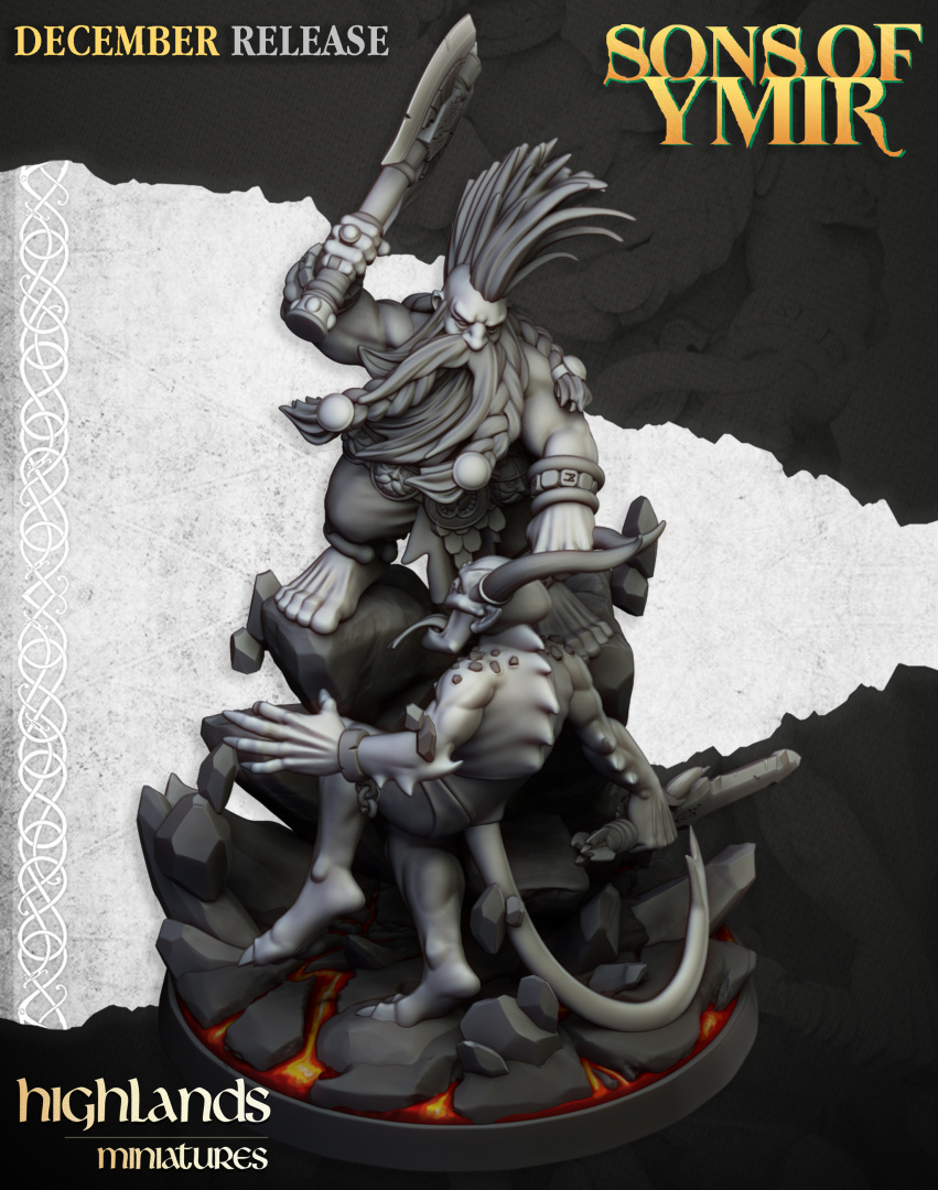 Dwarf Demonseeker : Brokkr - Highlands Miniatures