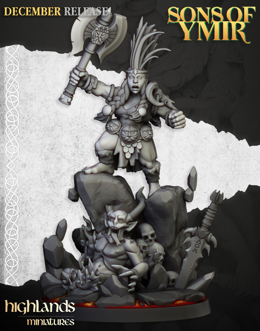 Dwarf Demonseeker : Sindri - Highlands Miniatures