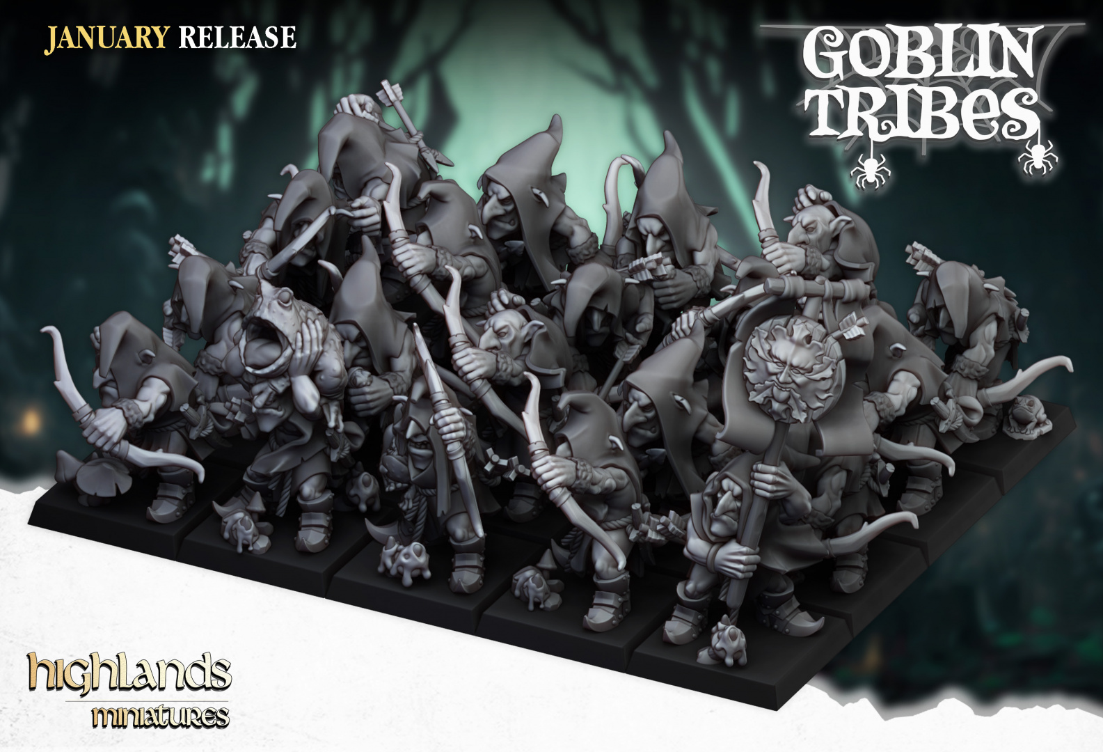 Swamp Goblins Archers - Highlands Miniatures