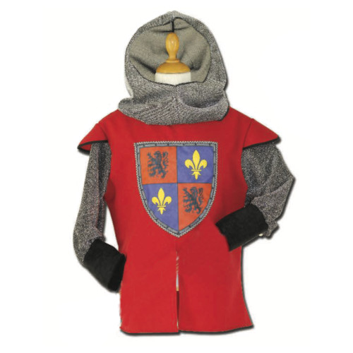DÉGUISEMENT ENFANT CHEVALIER ROUGE 6-8 ANS