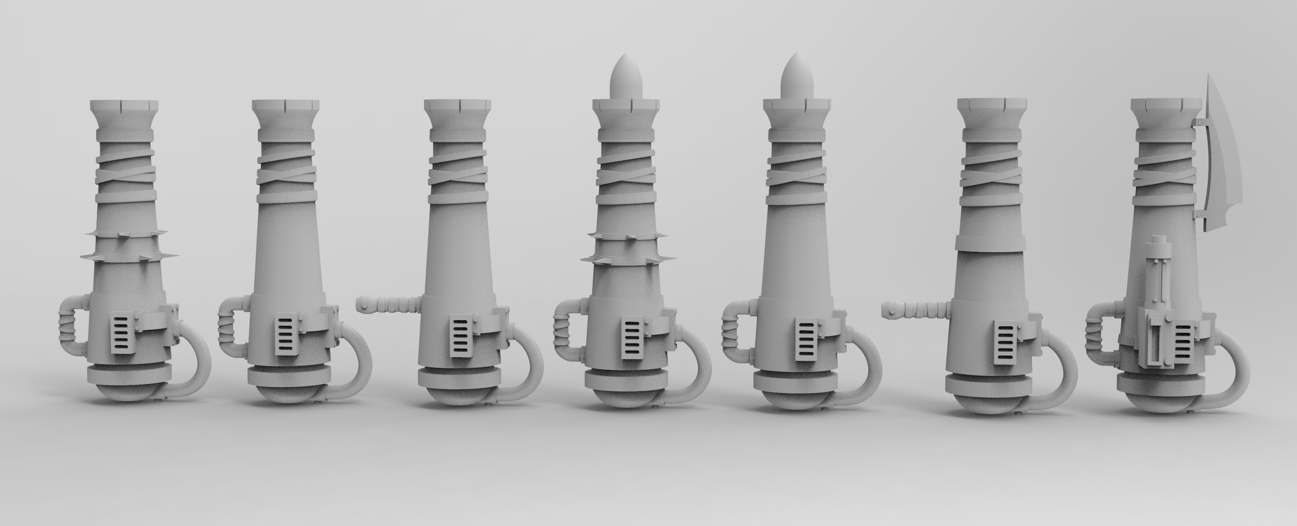 Canons orcs (x7) - Imperial Prapor