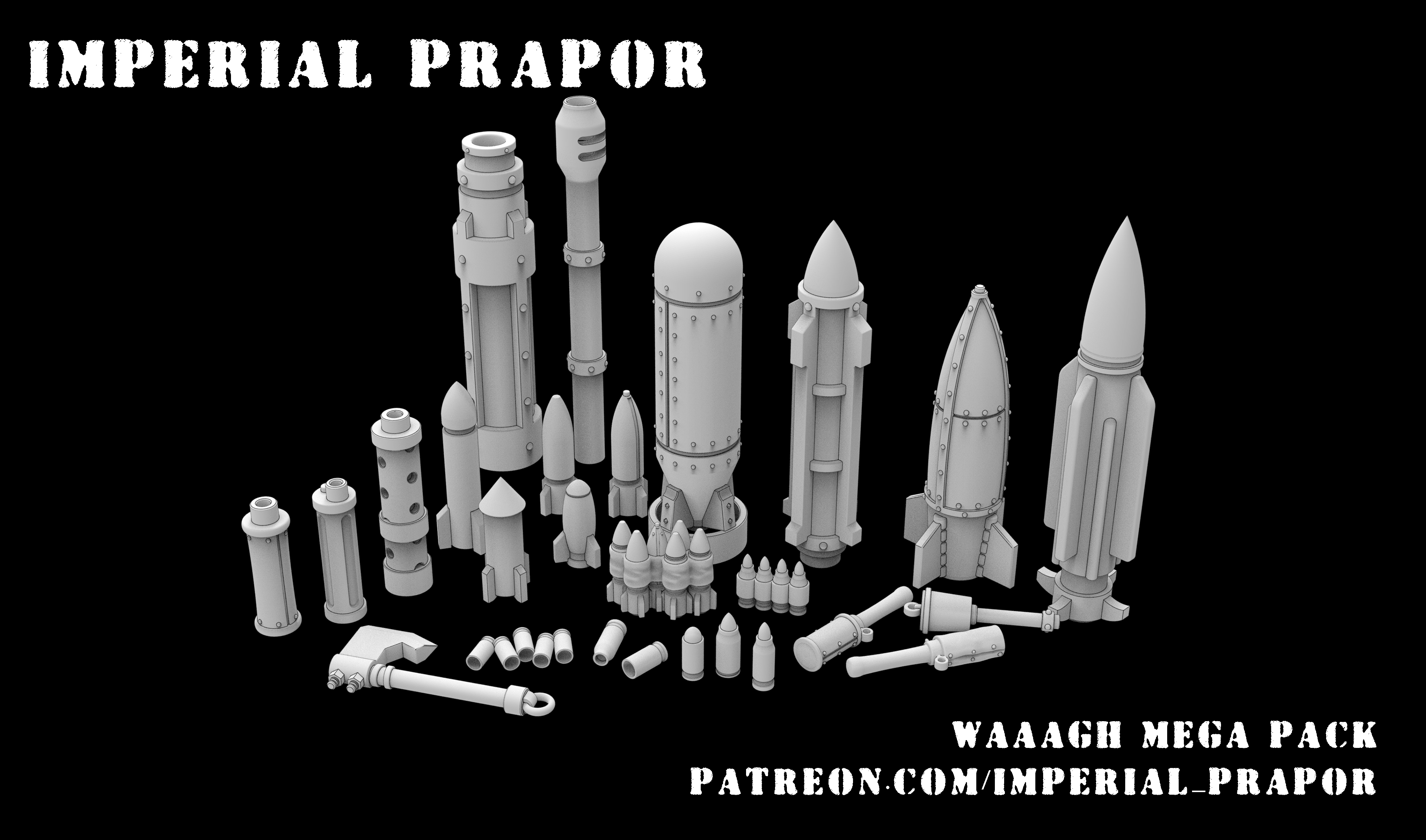 Kit de munitions et canons orc - Imperial Prapor