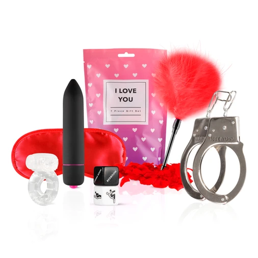 Coffret découverte 7 sextoys I Love You