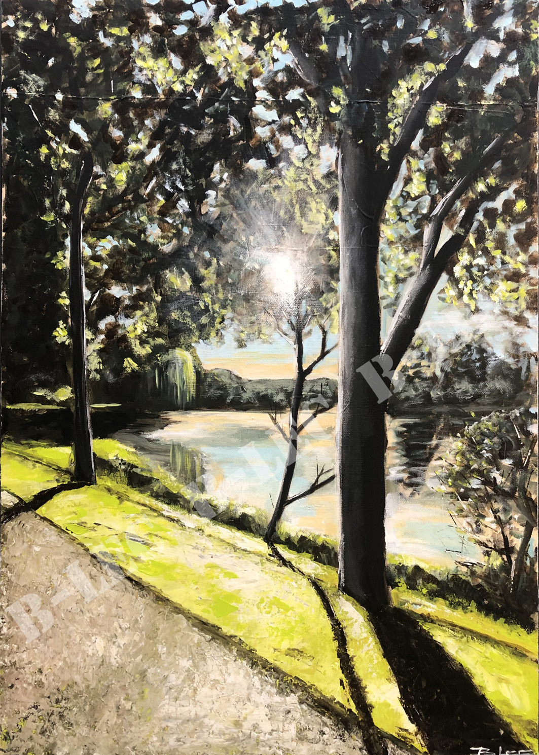 ...Les bords de l'Orne à Louvigny