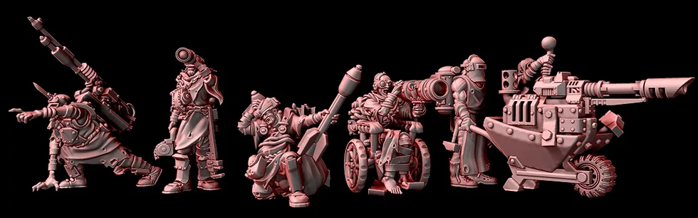 Equipage d'armes lourdes Zélotes - MonsieurBlackMaw