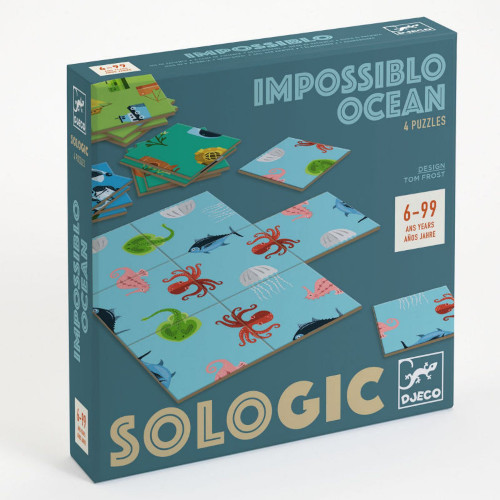 JEU DE LOGIQUE PUZZLE FOU IMPOSSIBLO OCEAN