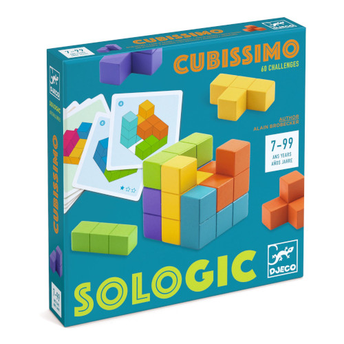 JEU DE LOGIQUE GÉOMÉTRIE EN 3D CUBISSIMO