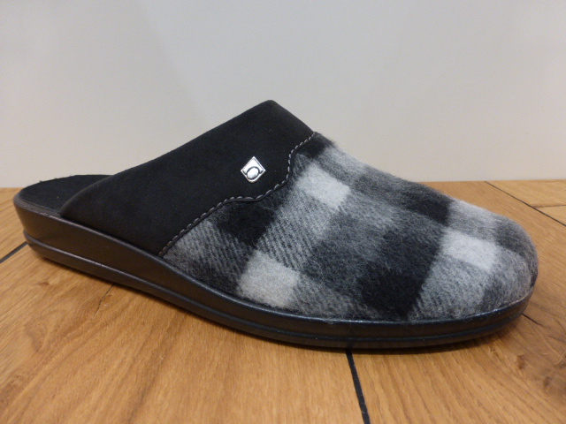 Rohde Mule Carreaux Noir et Blanc