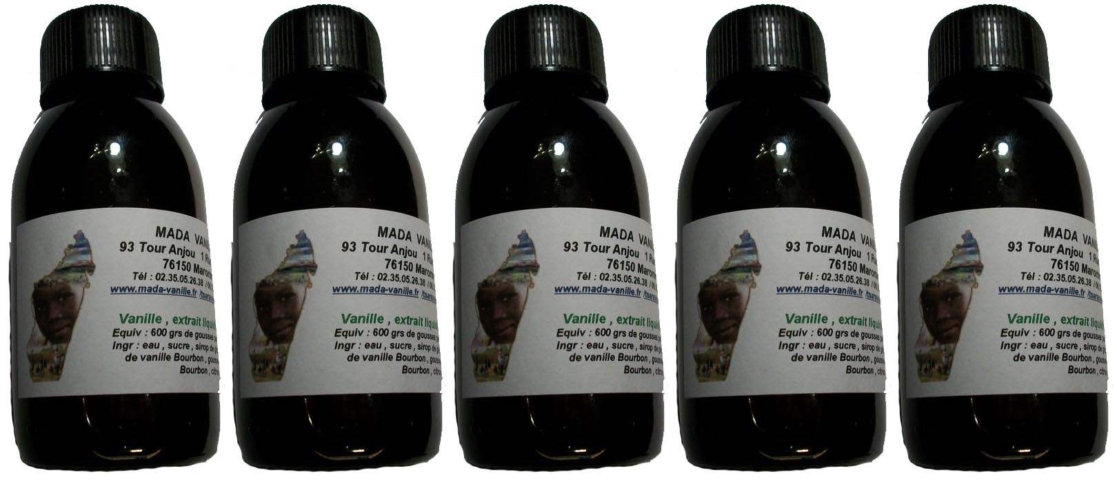 Liquid vanilla 5 x 100 ml