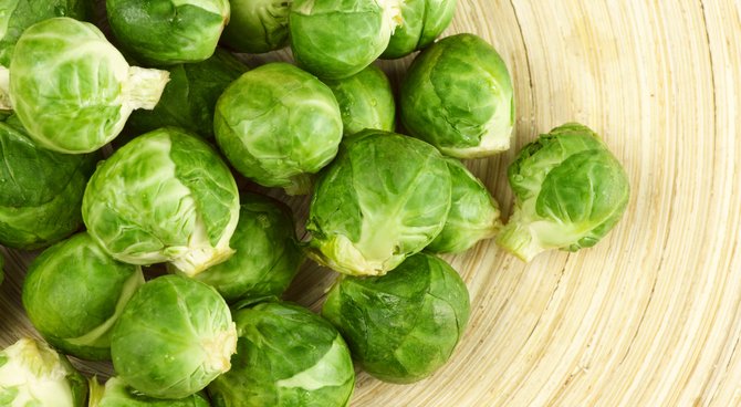 0,5kg  de choux de Bruxelle