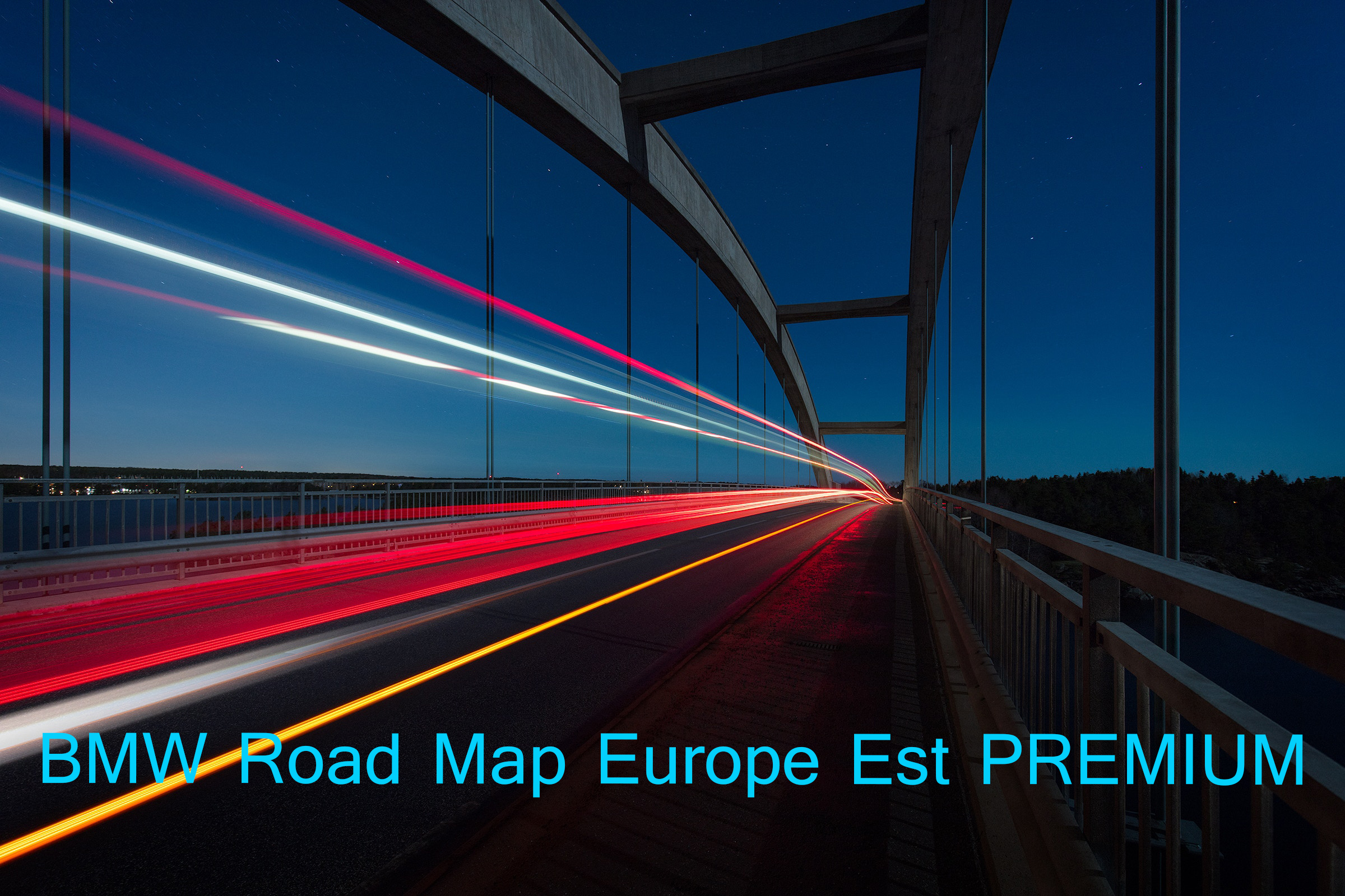 PRU2|Clé USB GPS BMW Road Map Europe Est Premium 2025-2