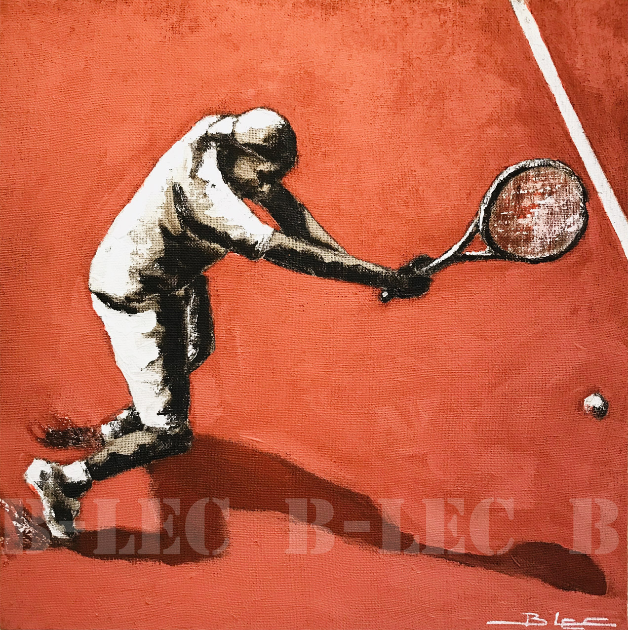 Tennisman 40x40cm