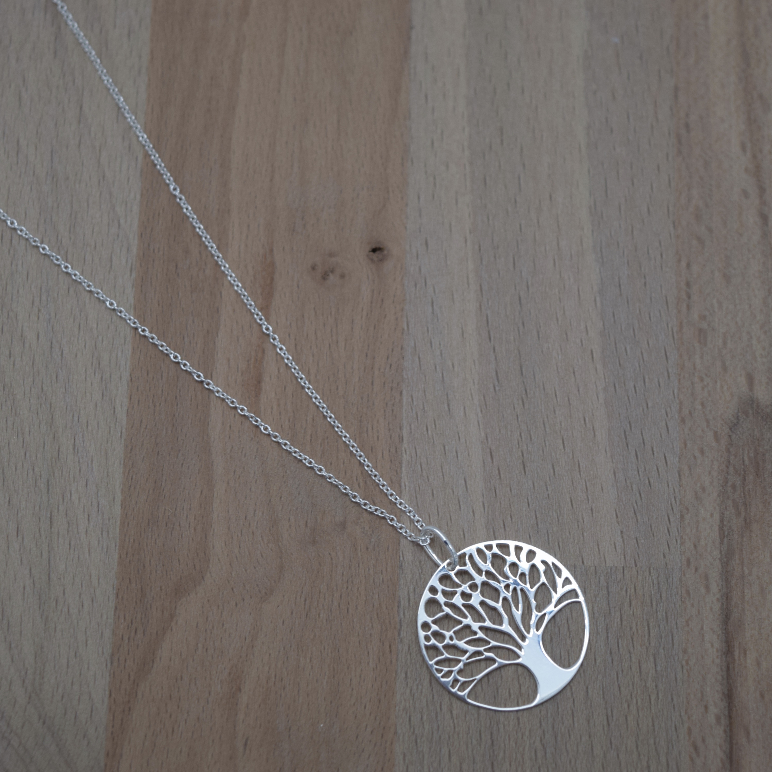 COLLIER ARGENT 925 ARBRE DE VIE