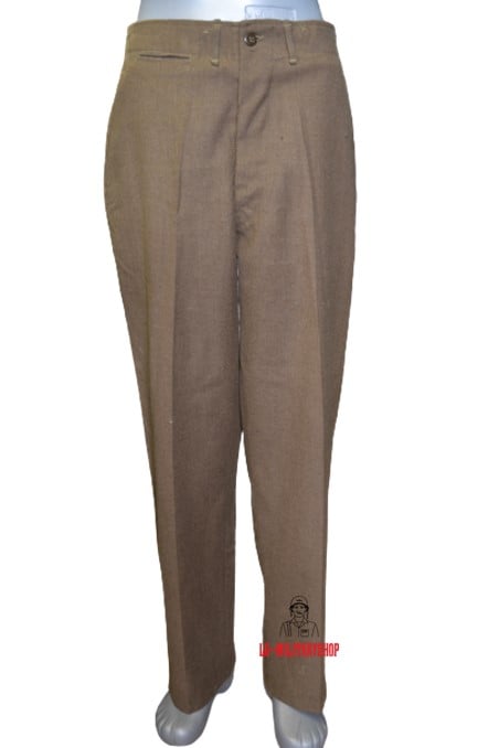 trousers field wool serge O.D-33. 18 ounce 
