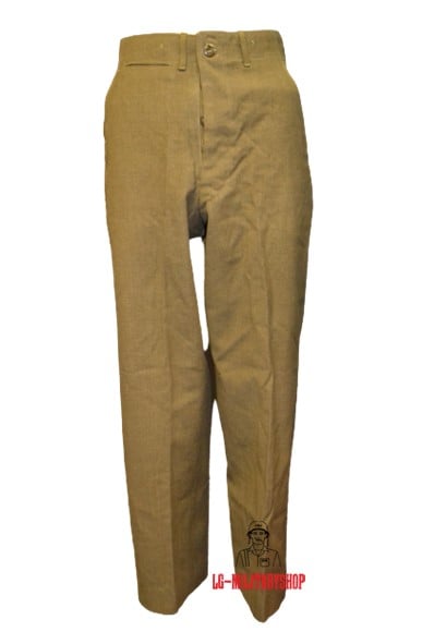 Trousers field wool serge O.D-33. 18 ounce