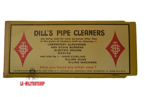 Dill's pipe cleaners US WW2