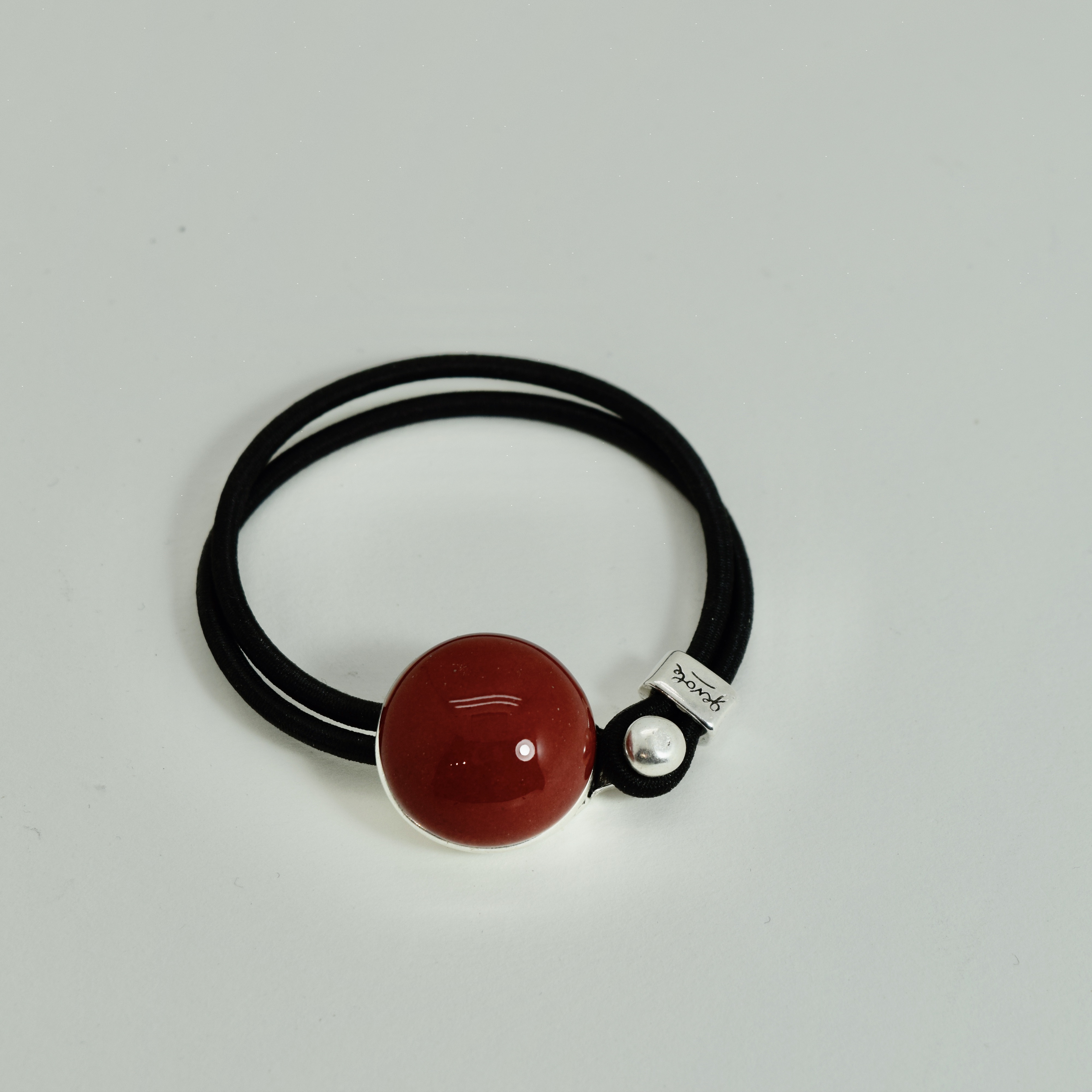 BRACELET BULLE CERAMIQUE ROUGE 